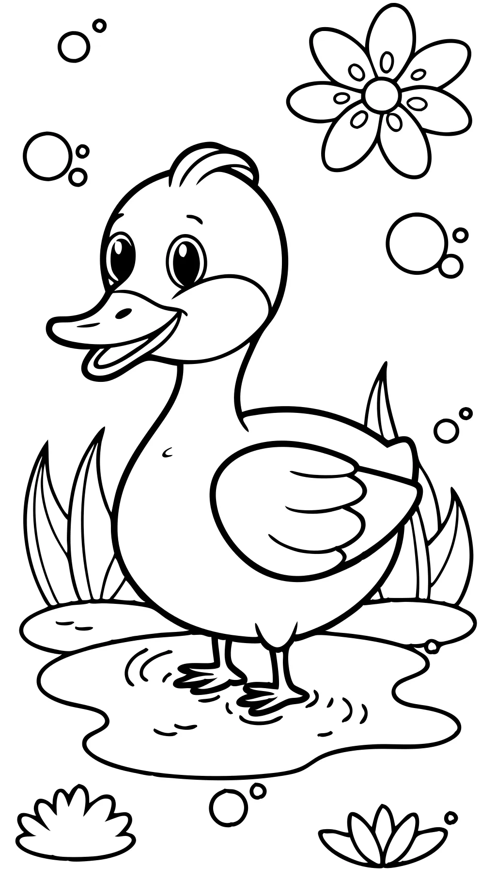 coloriages imprimables canards